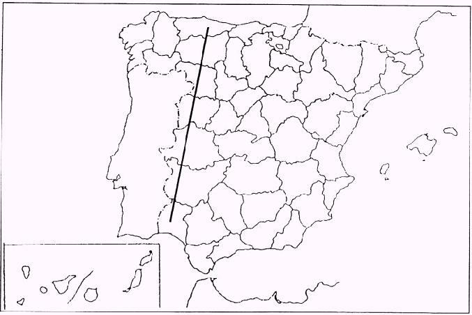 Mapa provincial de Espaa