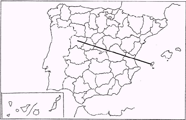 Mapa provincial de Espaa