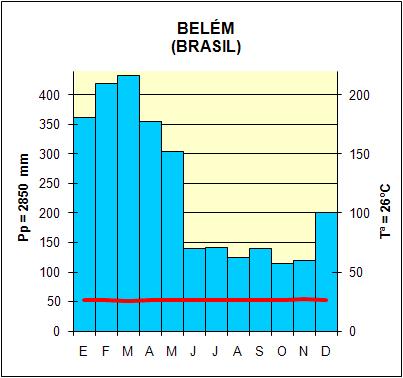 Clima Ecuatorial (Belm, Brasil)